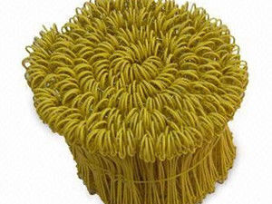 BWG18 PVC Coated Galvanized Iron Wire , Double Loop Tie Binding Wire For Bar