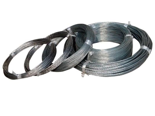 24 / 25 Gauge Small Coil Mild Steel Galvanized Binding Wire 400-550N/mm2