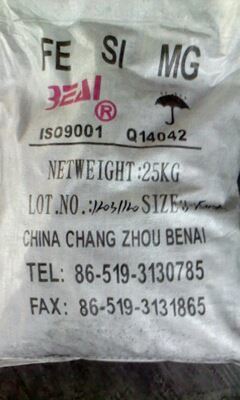 Nodulizer Rare Earth Alloy / ferro-silicon Alloy For Mechanical Casting