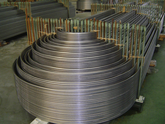 Stainless Steel U Bend Tube ASME SB 163, ASME SA213 ASTM A688 for Heat Exchanger Systems