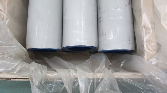 Seamless Stainless Steel Pipe,JIS G3459 SUS304, SUS316 , SUS321, Bevel End, 6m/pc, Ply-Wooden Case.